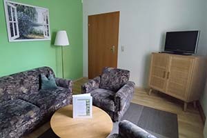 Wohnzimmer (Ferienwohnung I)